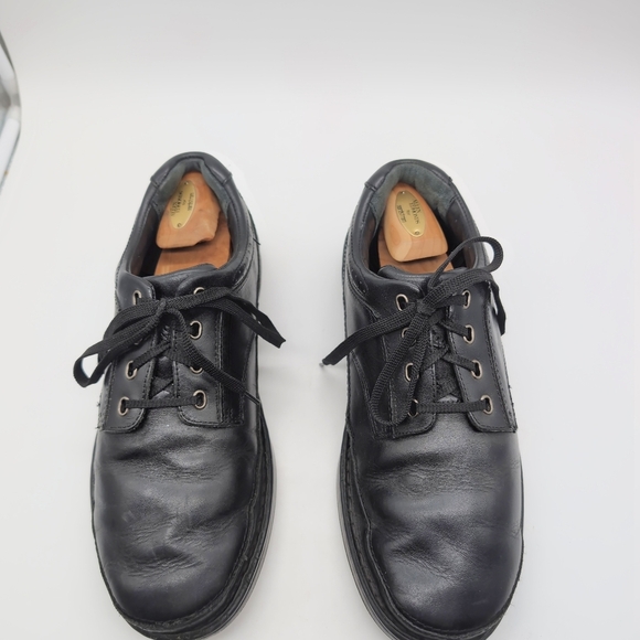 Drew Classic Black Men's Support Shoes - Picture 3 of 10